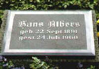 Hans Albers - Letzte Ruhesttte auf dem Ohlsdorfer Friedhof